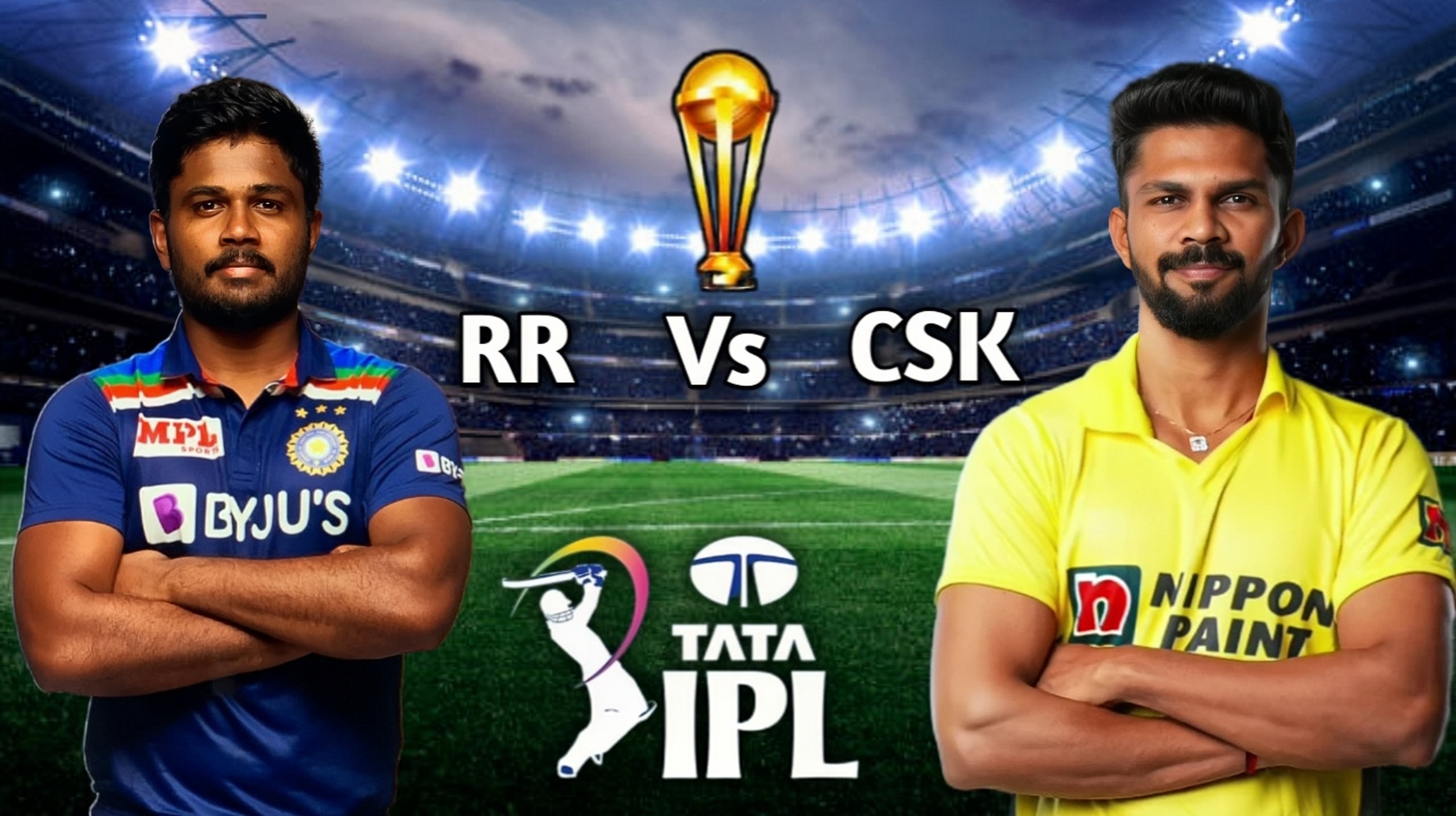 RR बनाम CSK