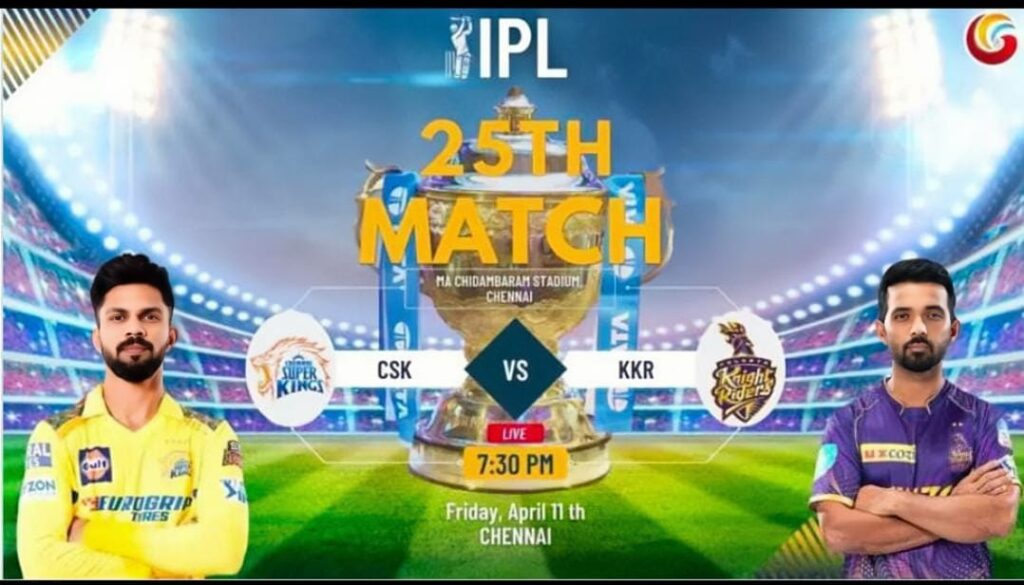 CSK vs KKR 2025 Preview